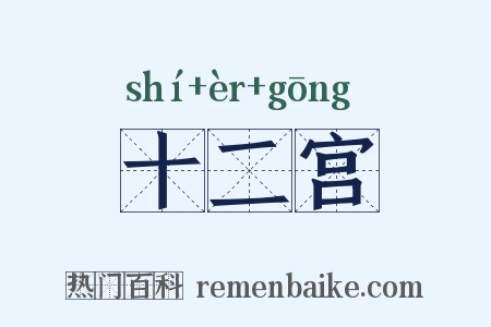 十二宫是什么意思的图片